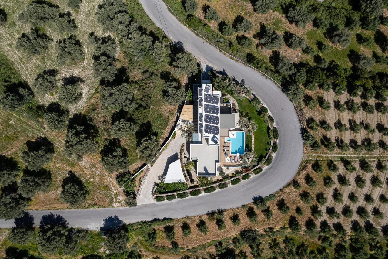 Rizes Villa With Jacuzzi & Heated Pool Agia Triada 외부 사진
