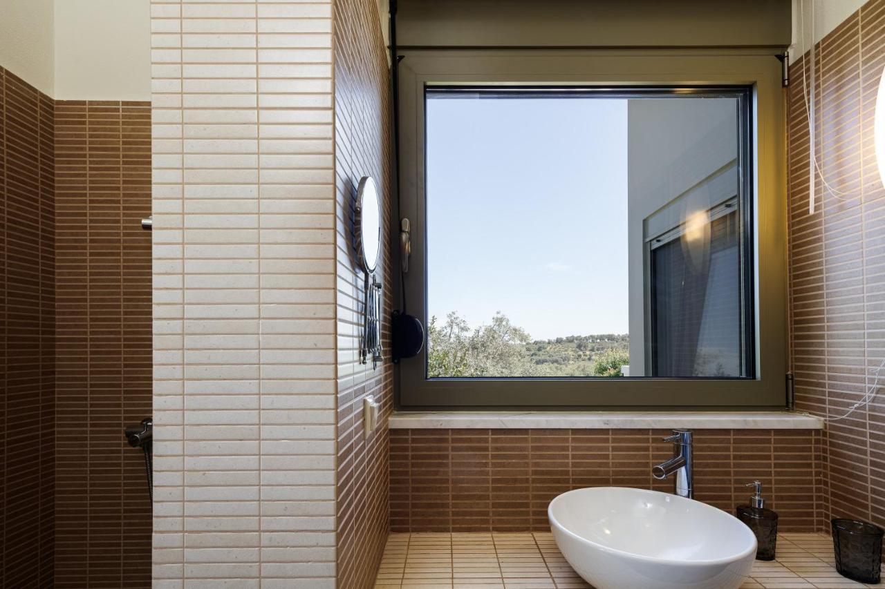 Rizes Villa With Jacuzzi & Heated Pool Agia Triada 외부 사진