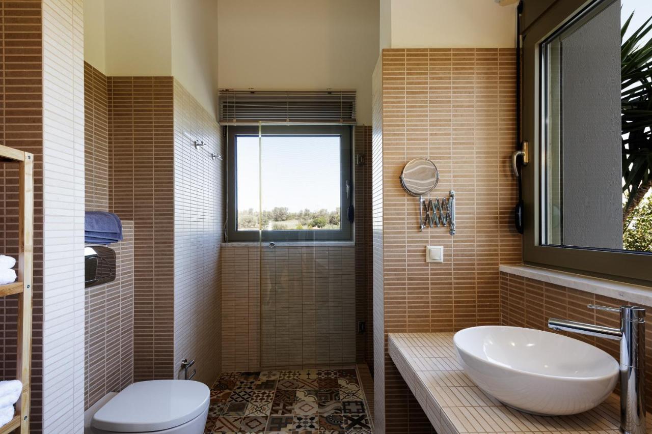 Rizes Villa With Jacuzzi & Heated Pool Agia Triada 외부 사진