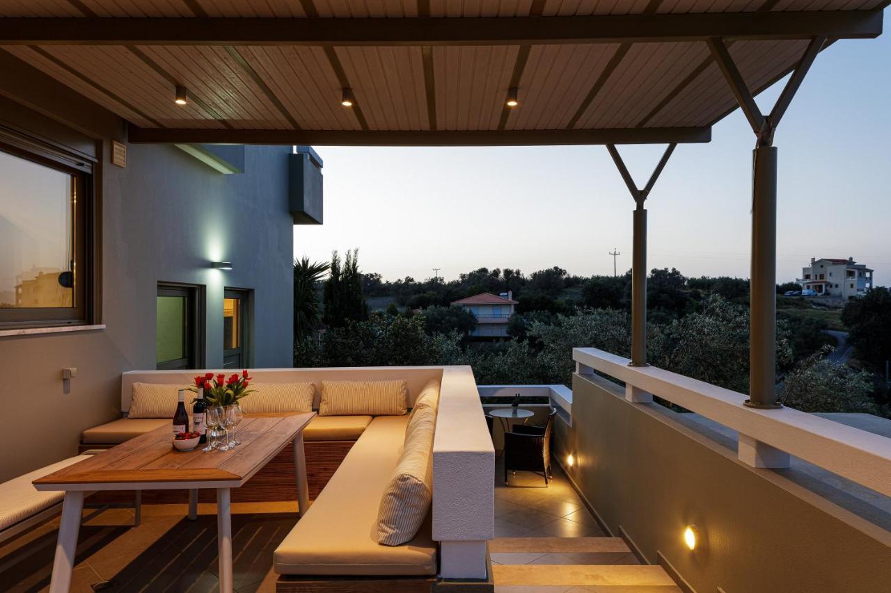 Rizes Villa With Jacuzzi & Heated Pool Agia Triada 외부 사진